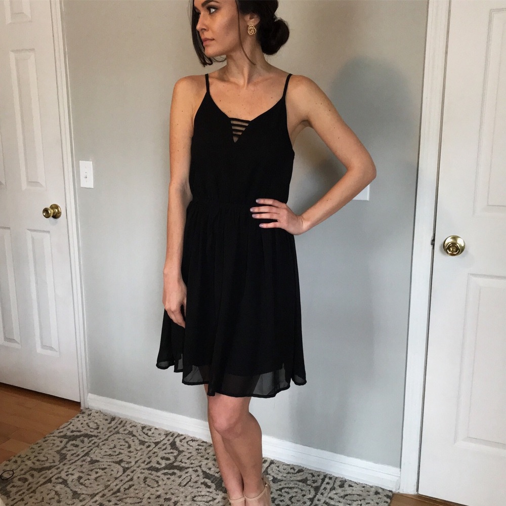 Babe in Black Dress